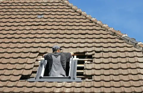 Pose de velux à Beautiran